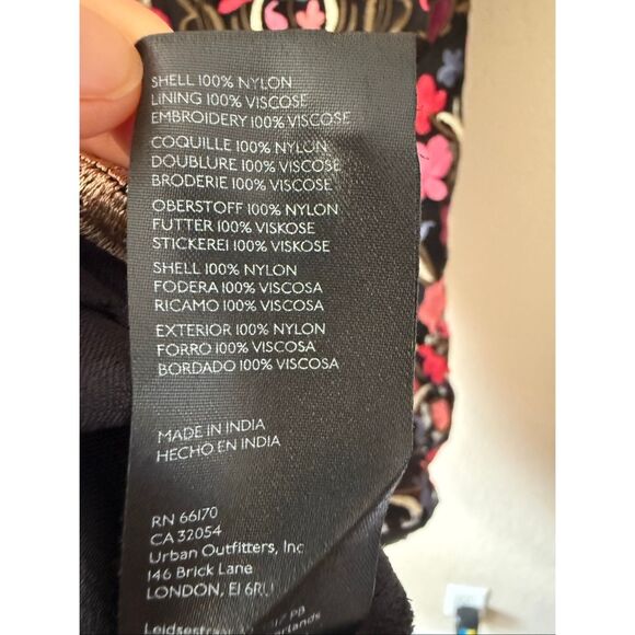 By Anthropologie Embroidered Floral Dress - Picture 10 of 11